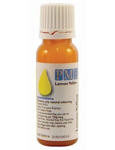 PME Culoare naturală lichidă comestibilă - Galben 25 g
