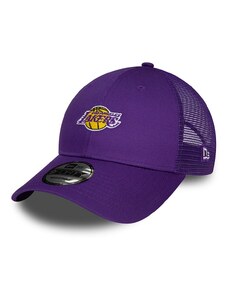 Șapcă NEW ERA 9FORTY Trucker NBA Home Field LOSLAK purple