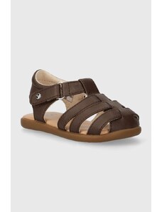 UGG sandale copii culoarea maro