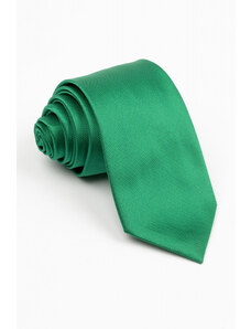 GAMA Cravata uni verde smarald