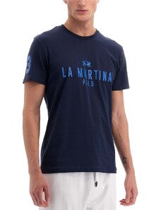 LA MARTINA T-Shirt 3LMYMR322 07017 navy
