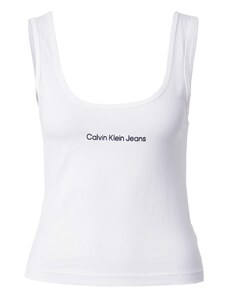 Calvin Klein Jeans Top negru / alb