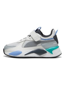 PUMA Sneaker 'RS-X' albastru marin / albastru aqua / gri / alb