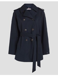 TOMMY HILFIGER COTTON SHORT TRENCH