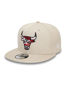New Era Chicago Bulls NBA Seasonal Infill Stone 9FIFTY Snapback Cap