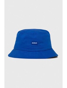 HUGO Blue pălărie din bumbac bumbac 50522293