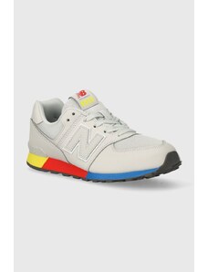 New Balance sneakers pentru copii GC574MSC culoarea gri