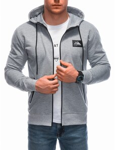 EDOTI Men's hoodie B1647 - grey