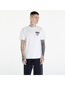 OBEY Clothing Tricou pentru bărbați OBEY Floral Garden T-Shirt White