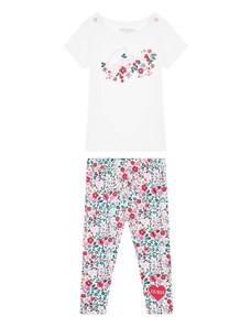 GUESS K Set Pentru copii Ss T-Shirt+Leggings A4RG03K6YW3 g011 pure white