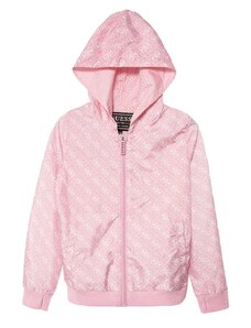 GUESS K Geacă Pentru copii Hooded Ls Jacket W/Zip J4RL04WDGX0 p4gg 4g pink