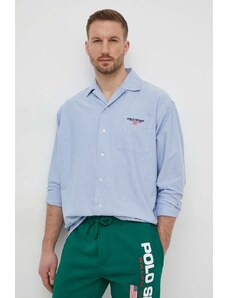 Polo Ralph Lauren cămașă din bumbac bărbați, cu guler clasic, relaxed 710939158