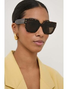 Isabel Marant ochelari de soare femei, culoarea maro