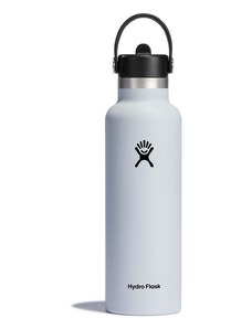 Hydro Flask sticla termica 21 Oz Standard Flex Straw Cap White culoarea alb, S21FS110