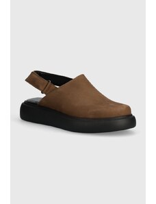 Vagabond Shoemakers sandale din nubuc BLENDA culoarea maro, cu platforma