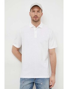 Polo Ralph Lauren tricou din in culoarea alb, uni 710933390