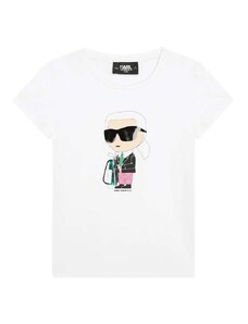 KARL LAGERFELD K Pentru copii T-Shirt Z30111 A 10p white