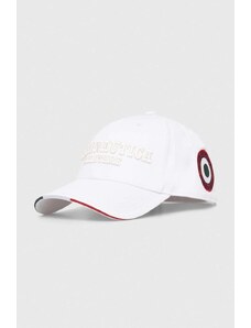 Aeronautica Militare șapcă de baseball din bumbac culoarea alb, cu imprimeu