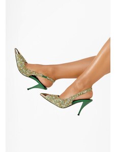 Zapatos Pantofi dama eleganti Sagria verzi