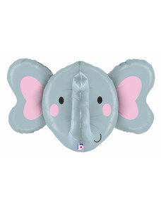 Grabo Balon Folie 3D Cap Elefant - 86 cm