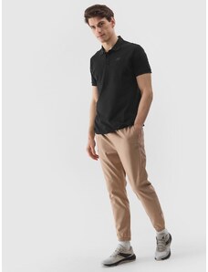 4F Pantaloni casual jogger pentru bărbați - bej - 3XL