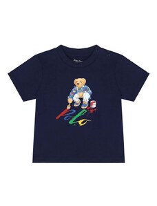 RALPH LAUREN K Pentru copii T-Shirt 853828025 A 203 navy blue