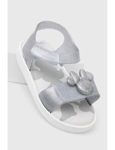 Melissa sandale copii JUMP DISNEY 100 BB culoarea argintiu