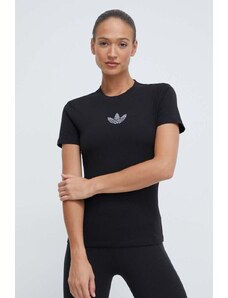 adidas Originals tricou femei, culoarea negru IT9421