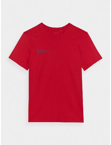 4F Tricou cu imprimeu pentru bărbați - roșu - 3XL