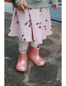 Konges Sløjd cizme copii culoarea roz