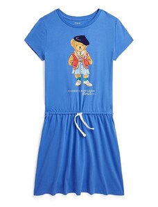 Polo Ralph Lauren rochie din bumbac pentru copii mini, evazati