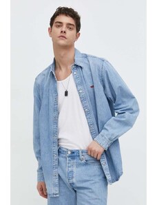 Diesel cămașă jeans bărbați, cu guler clasic, regular A03534.068KC