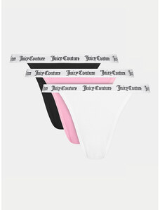 Set 3 perechi de chiloți de damă clasici Juicy Couture