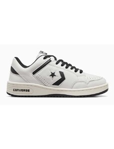 Converse sneakers din piele Weapon Old Money culoarea alb, A07239C