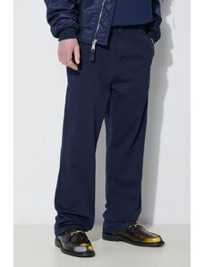 Alpha Industries pantaloni Chino barbati, culoarea albastru marin, cu fason chinos, 146203