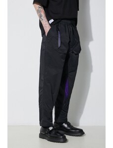 Alpha Industries pantaloni Utility UV barbati, culoarea negru, cu fason cargo, 146206UV