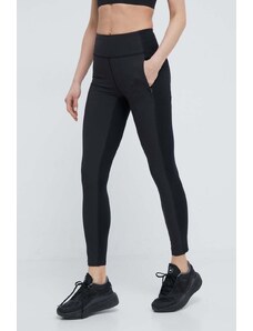 The North Face leggins sport Bridgeway Hybrid femei, culoarea negru, neted