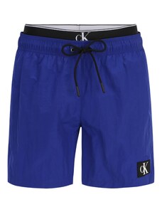 Calvin Klein Swimwear Șorturi de baie albastru ultramarin / negru / alb
