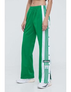adidas Originals pantaloni de trening Adibreak Pant culoare verde, cu model IP0616