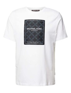 MICHAEL KORS T-Shirt Empire Flagship Tee CS451VR1V2 100 white