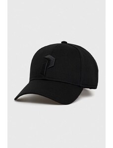 Peak Performance șapcă de baseball din bumbac culoarea negru, cu imprimeu
