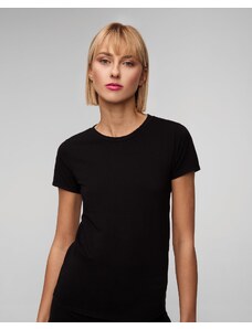 Tricou negru pentru femei Deha