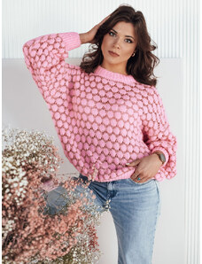 Women's oversize sweater BUGGER pink Dstreet