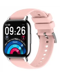 Ceas smartwatch dama TIO Ritm cardiac Pedometru Apeluri Bluetooth iOS Android Fotografiere de la distanta