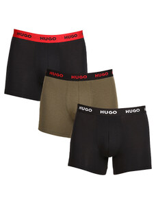 3PACK boxeri bărbați HUGO multicolori (50503079 972) XXL