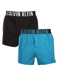 2PACK Boxeri largi bărbați Calvin Klein multicolori (NB3833A-OG4) S