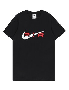 Nike Sportswear Tricou 'AIR' roșu / negru / alb