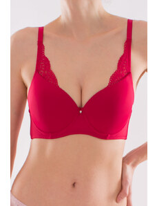 LEMILA Sutien push-up Lisa, Cherry Red ( cupe B si C )