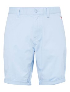 Tommy Jeans Pantaloni 'SCANTON' albastru deschis / roșu / alb