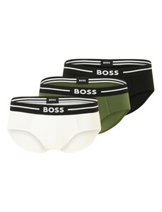 BOSS Black Slip verde / negru / alb